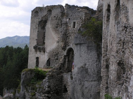 Hrad Lietava-zrucanina